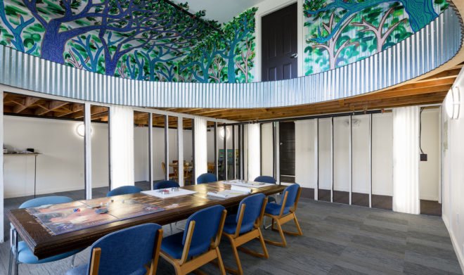 LineSync Architecture, Hampshire Country School, green renovation, New Hampshire, energy efficiency, green school, natural light, green architecture, wood pellets