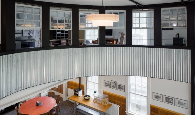 LineSync Architecture, Hampshire Country School, green renovation, New Hampshire, energy efficiency, green school, natural light, green architecture, wood pellets