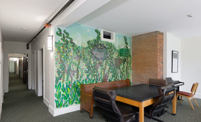 LineSync Architecture, Hampshire Country School, green renovation, New Hampshire, energy efficiency, green school, natural light, green architecture, wood pellets