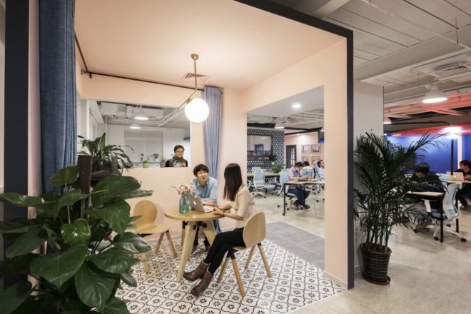 Sliced House by People’s Architecture Office, Xiaozhu office by People’s Architecture Office, Xiaozhu Sliced House, Xiaozhu Beijing office, People’s Industrial Design Office, People’s Industrial Design Office custom furniture, tricycle house,