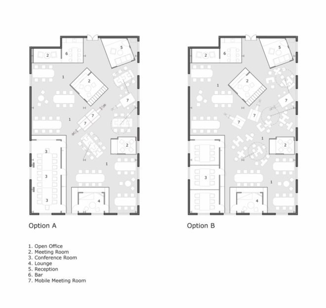 Sliced House by People’s Architecture Office, Xiaozhu office by People’s Architecture Office, Xiaozhu Sliced House, Xiaozhu Beijing office, People’s Industrial Design Office, People’s Industrial Design Office custom furniture, tricycle house,