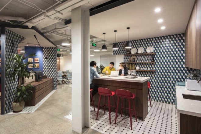 Sliced House by People’s Architecture Office, Xiaozhu office by People’s Architecture Office, Xiaozhu Sliced House, Xiaozhu Beijing office, People’s Industrial Design Office, People’s Industrial Design Office custom furniture, tricycle house,