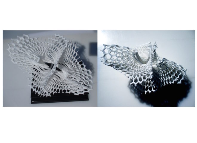 Lace LED by Margot Krasojević, 3D printed lamp, 3D printed LED light diffuser, Lace LED, 3d printed Lace LED, 3d printed lighting