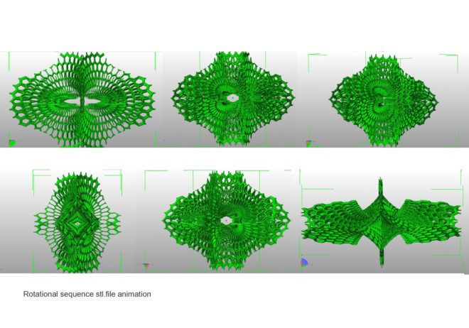 Lace LED by Margot Krasojević, 3D printed lamp, 3D printed LED light diffuser, Lace LED, 3d printed Lace LED, 3d printed lighting