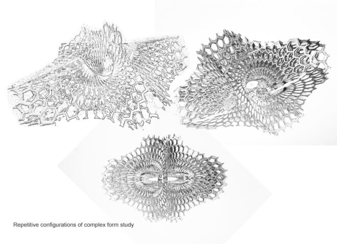 Lace LED by Margot Krasojević, 3D printed lamp, 3D printed LED light diffuser, Lace LED, 3d printed Lace LED, 3d printed lighting