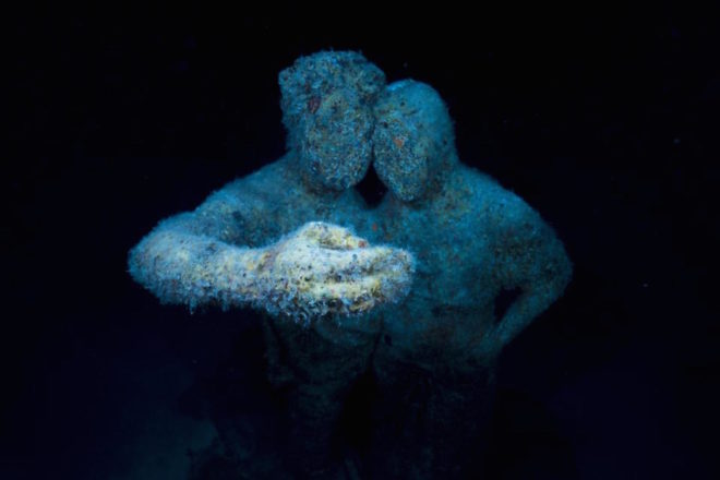 Museo Atlantico, Museo Atlantico installations, Museo Atlantico opening, Museo Atlantico by Jason de Caires Taylor, artificial reef museum, underwater museum, Europe underwater museum, Human Gyre underwater, Lanzarote underwater museum