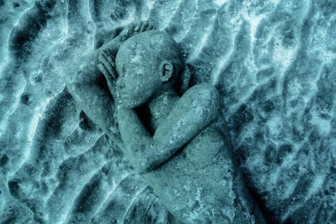Museo Atlantico, Museo Atlantico installations, Museo Atlantico opening, Museo Atlantico by Jason de Caires Taylor, artificial reef museum, underwater museum, Europe underwater museum, Human Gyre underwater, Lanzarote underwater museum