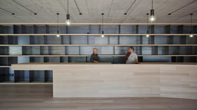 MADE Associati Architetti, New BIO Winery, beechwood, timber cladding, winery, Italy, organic wine, green architecture, wooden planks, timber façade, green renovation, biodiversity, locally sourced timber, sustainably harvested wood