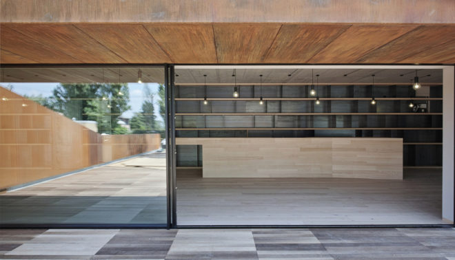 MADE Associati Architetti, New BIO Winery, beechwood, timber cladding, winery, Italy, organic wine, green architecture, wooden planks, timber façade, green renovation, biodiversity, locally sourced timber, sustainably harvested wood