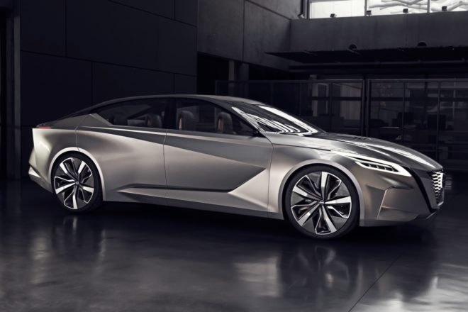 nissan, nissan vmotion 2.0 concept, nissan concept, 2017 detroit auto show, detroit auto show, self-driving technology, autonomous technology, green car, green transportation