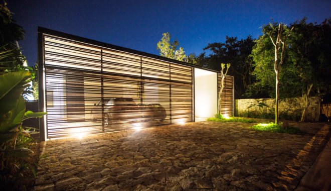 PM House, FGO Arquitectura, Yucatan, low-maintenance, Mexico, natural ventilation, green architecture, movable walls, swimming pool