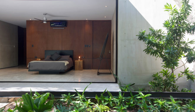 PM House, FGO Arquitectura, Yucatan, low-maintenance, Mexico, natural ventilation, green architecture, movable walls, swimming pool