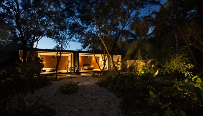 PM House, FGO Arquitectura, Yucatan, low-maintenance, Mexico, natural ventilation, green architecture, movable walls, swimming pool