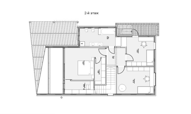 RBN House, Workshop Grynevich Dmitriy, Kiev, wood screen, wooden structure, fireplace, wooden walkways, green architecture, open-plan, wooden deck