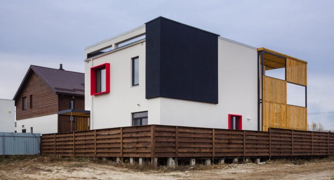 RBN House, Workshop Grynevich Dmitriy, Kiev, wood screen, wooden structure, fireplace, wooden walkways, green architecture, open-plan, wooden deck