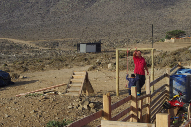 health clinic in Caleta El Sauce, off grid Caleta El Sauce, off grid health clinic, prefabricated health clinic, health clinic architecture, solar powered health clinic, Rural Health Clinic by SAA arquitectura + territorio