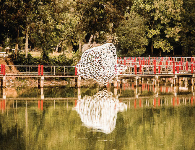 Self-Ornamentalize by VINN PATARARIN, Self-Ornamentalize by FAHPAV, Self-Ornamentalize installation, Self-Ornamentalize pavilion, Compeung art installations, Doisakt art installation, recycled plastic bottle pavilion, plastic bottle installation, plastic bottle art