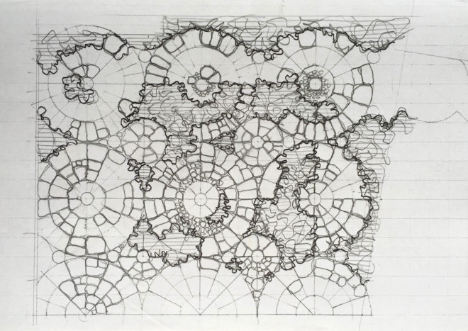 South London Gallery garden, South London Gallery garden by Gabriel Orozco, Gabriel Orozco garden design, Gabriel Orozco London work, landscape design at South London Gallery