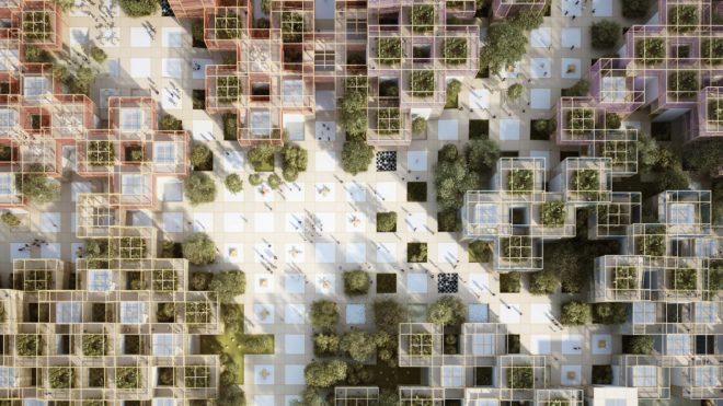 Thousand Yards pavilion, Thousand Yards by Penda, Thousand Yards expo pavilion for Vanke, Vanke and penda, International Horticultural Expo 2019, International Horticultural Expo 2019 pavilion