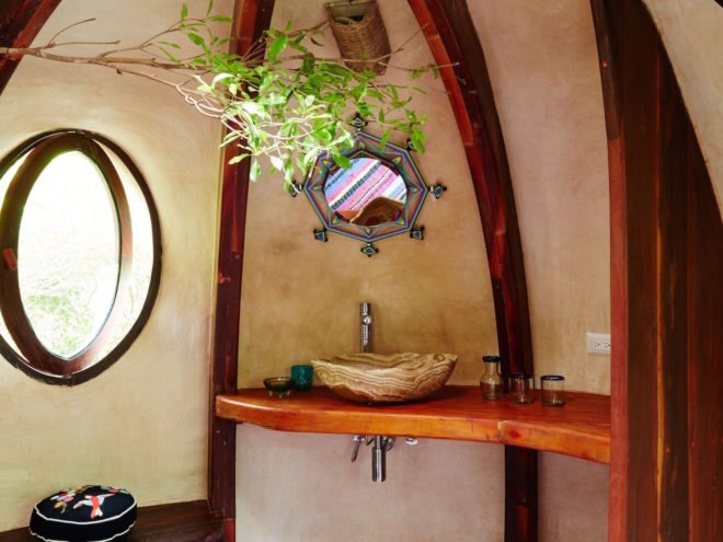 Treehouse at Papaya Playa Project, Papaya Playa Project ecofriendly architecture, ecofriendly resorts in Yucatan, treehouse built of recycled materials, Yucatan treehouse resort, Design Hotels treehouse