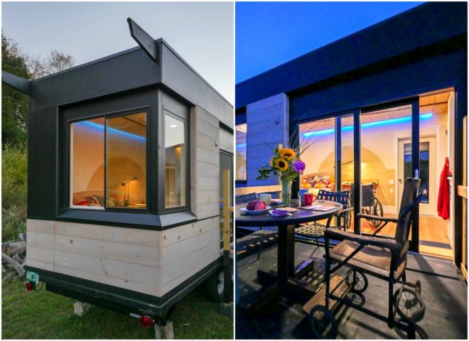 LineSync Architecture, Wheel Pad, wheelchair-friendly tiny house, accessible tiny home, tiny home design, adaptable architecture, accessible architecture, social design, green design, adaptable home design, wheelchair access, home on wheels