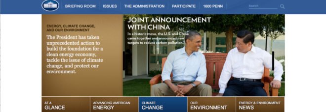 climate change, epa, white house, white house website, climate website erased, trump, donald trump, trump administration, global warming, climate change denier