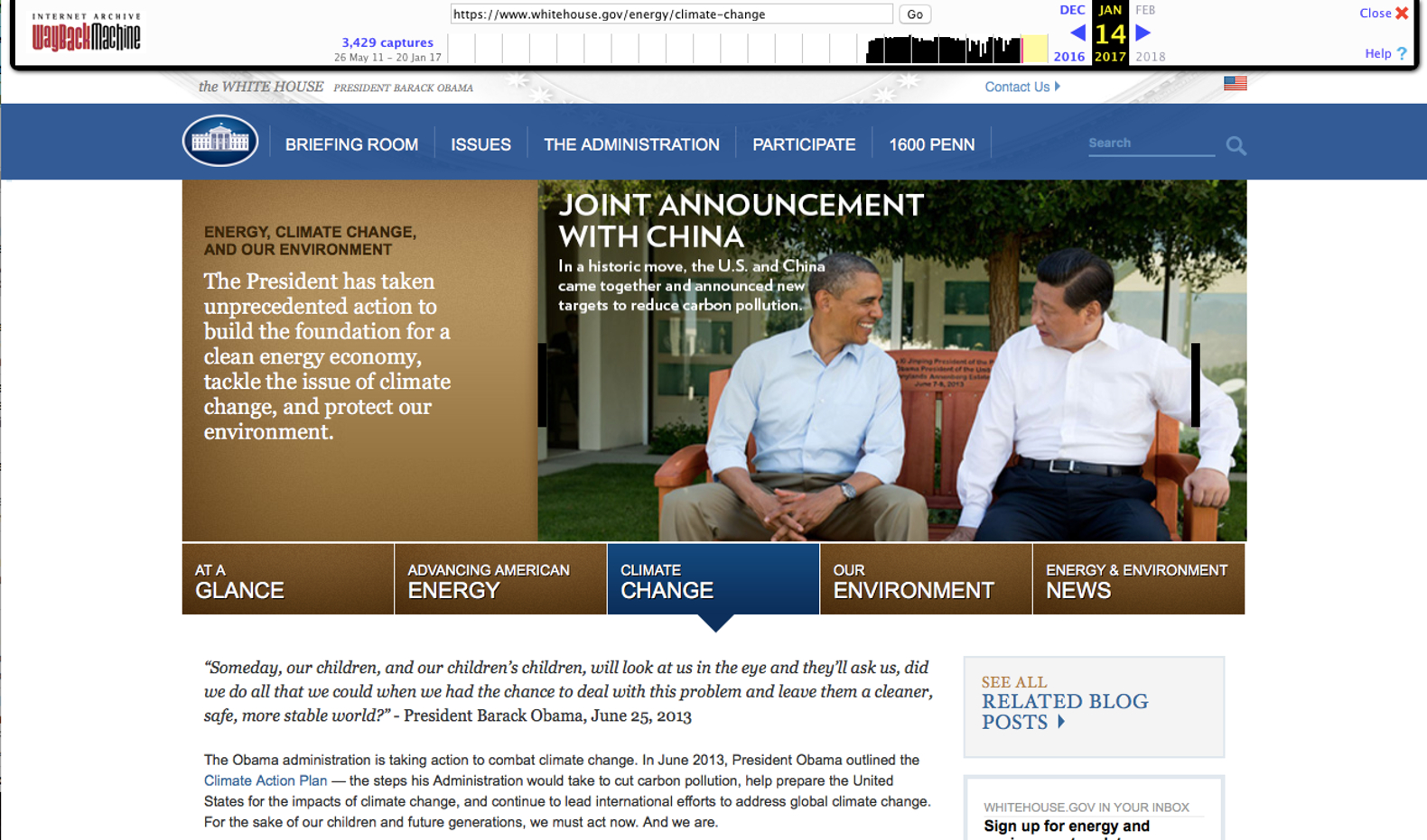 climate change, epa, white house, white house website, climate website erased, trump, donald trump, trump administration, global warming, climate change denier