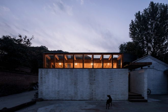 DL Atelier, Yi She Mountain Inn, wooden homes, green roof, chinese architecture, mountain retreats, mountain inns, off the grid escapes, locally-sourced materials, green materials, green building, chinese retreats, locally sourced bricks, green rooftop