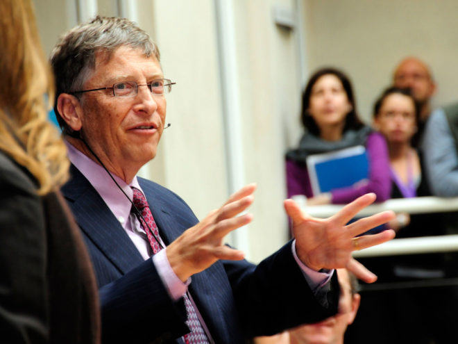 Bill Gates, Columbia University, climate change, science