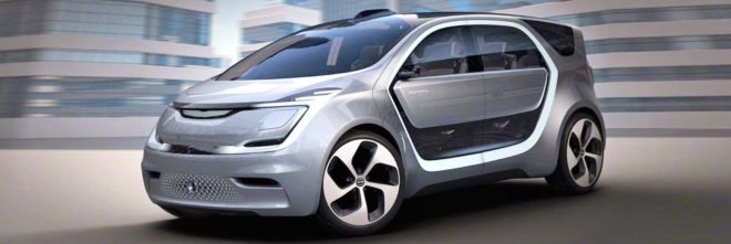 fiat chrysler, chrysler portal, chrysler self-driving car, self-driving car, self-driving vehicle, autonomous car, electric cars, chrysler concept car, ces, ces las vegas