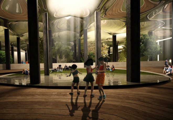 lowline lab nyc, indoor park, new york city parks