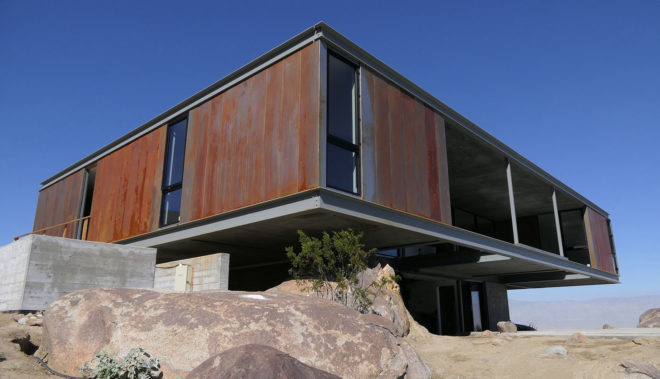 Beadle House, o2 House, o2 Architecture, Better Built, mid-century modern, Palm Springs, Arizona, solar power, natural ventilation, green architecture, cantilever