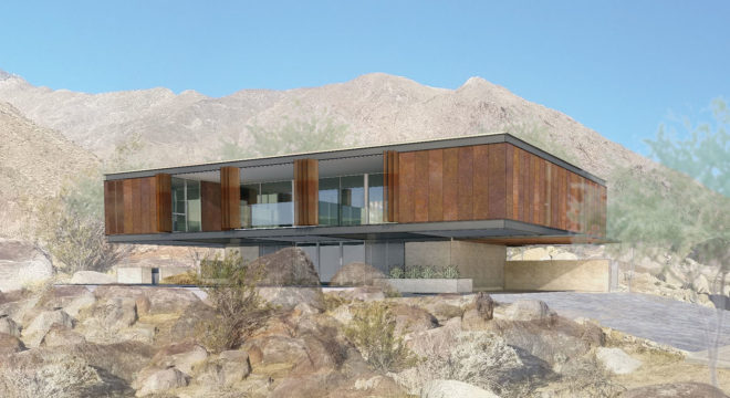 Beadle House, o2 House, o2 Architecture, Better Built, mid-century modern, Palm Springs, Arizona, solar power, natural ventilation, green architecture, cantilever