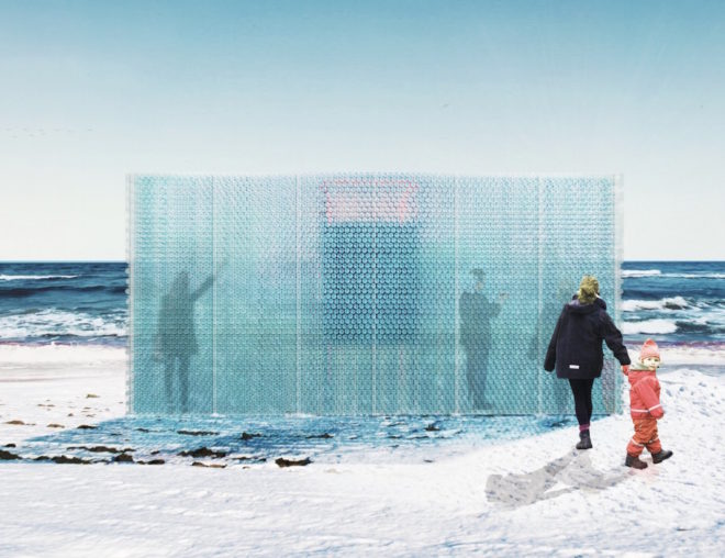 I See You Ashiyu by Asuka Kono and Rachel Salmela, North by studio PERCH, Collective Memory by Mario García and Andrea Govi, BuoyBuoyBuoy, The Beacon, Flotsam and Jetsam by University of Waterloo, Midwinter Fire, Illusory. Toronto Winter Stations winners, Winter Stations 2017