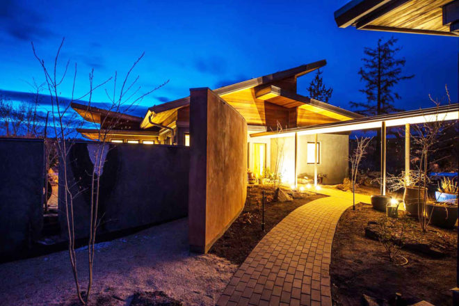 Desert Rain House, Desert Rain House by Tozer Design, Tozer Design, Elliott Scott, Barbara Scott, Living Building Challenge, Living Building, Living Building certification, LEED Platinum, LEED certified, Bend, Oregon, green home, green house, sustainable home, sustainable house, sustainable architecture, green architecture, architecture, sustainable design, green design, design