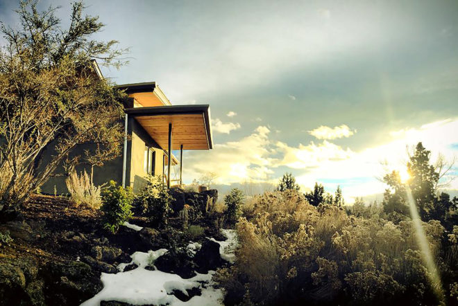 Desert Rain House, Desert Rain House by Tozer Design, Tozer Design, Elliott Scott, Barbara Scott, Living Building Challenge, Living Building, Living Building certification, LEED Platinum, LEED certified, Bend, Oregon, green home, green house, sustainable home, sustainable house, sustainable architecture, green architecture, architecture, sustainable design, green design, design