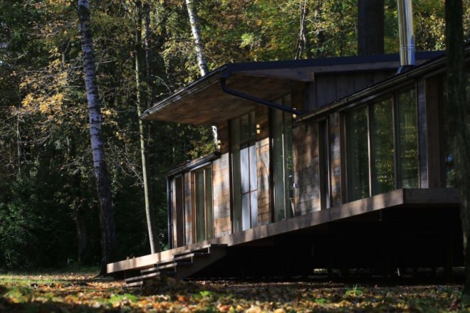 Dubldom by BIO Architects, DublDom 2.110 cabin, Dubldom prefab architecture, Dubldom prefab cabin, Dubldom Russian company, BIO Architects prefabricated architecture, prefab architecture in Russia,