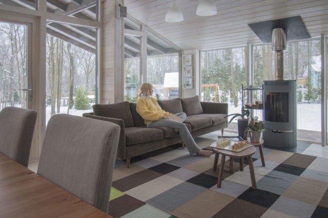 Dubldom by BIO Architects, DublDom 2.110 cabin, Dubldom prefab architecture, Dubldom prefab cabin, Dubldom Russian company, BIO Architects prefabricated architecture, prefab architecture in Russia,