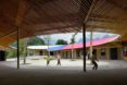 1+1>2 architects, Jungle Flower by 1+1>2, Lung Luong elementary school, Jungle Flower school, Jungle Flower school in Lung Luong, school design by 1+1>2, north Vietnam projects by 1+1>2, rammed earth school, bamboo school, Thai Nguyen Province school