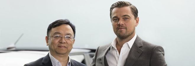 Leonardo DiCaprio, Leo DiCaprio, DiCaprio, BYD, BYD Company, electric vehicle, electric vehicles, electric car, electric cars, China, brand ambassador, climate change, climate action, global warming