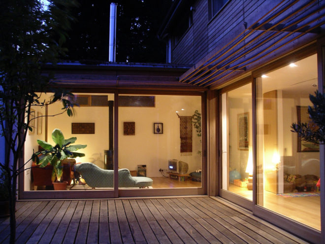 Lloyd House case study, Lloyd House sustainability, Lloyd House by Koru Architects, passive solar architecture, zero carbon architecture, plus energy housing, plus energy architecture, surplus renewable energy houses, sustainable architecture in the UK