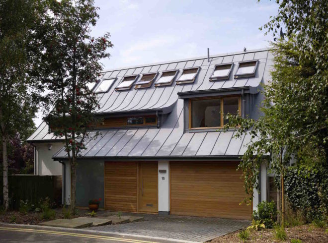 Lloyd House case study, Lloyd House sustainability, Lloyd House by Koru Architects, passive solar architecture, zero carbon architecture, plus energy housing, plus energy architecture, surplus renewable energy houses, sustainable architecture in the UK