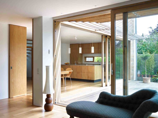 Lloyd House case study, Lloyd House sustainability, Lloyd House by Koru Architects, passive solar architecture, zero carbon architecture, plus energy housing, plus energy architecture, surplus renewable energy houses, sustainable architecture in the UK