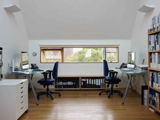 Lloyd House case study, Lloyd House sustainability, Lloyd House by Koru Architects, passive solar architecture, zero carbon architecture, plus energy housing, plus energy architecture, surplus renewable energy houses, sustainable architecture in the UK