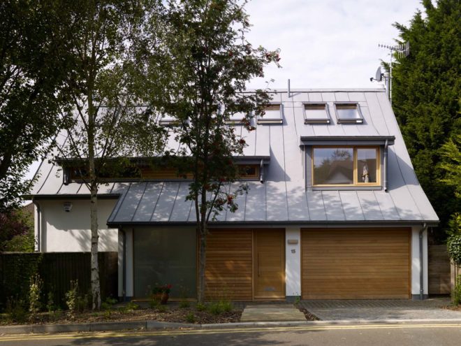 Lloyd House case study, Lloyd House sustainability, Lloyd House by Koru Architects, passive solar architecture, zero carbon architecture, plus energy housing, plus energy architecture, surplus renewable energy houses, sustainable architecture in the UK