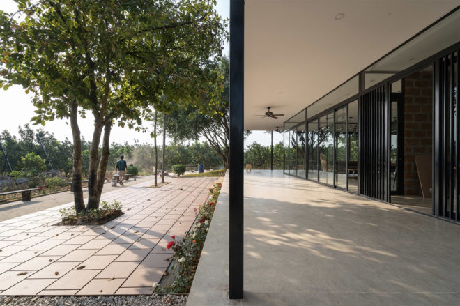 Nguyen Huy Hai, Do Van Thoan, Nguyen Ngoc Quynh, Nguyen Dac Nguyen, Nguyen Dang Quang, Ba Vi mountain, green space, solar gain, Mian Farm Cottage, Idee Architects,