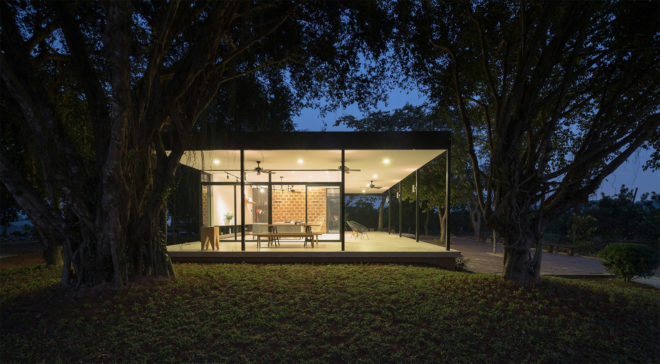 Nguyen Huy Hai, Do Van Thoan, Nguyen Ngoc Quynh, Nguyen Dac Nguyen, Nguyen Dang Quang, Ba Vi mountain, green space, solar gain, Mian Farm Cottage, Idee Architects,