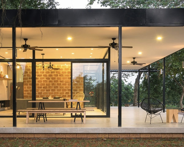 Nguyen Huy Hai, Do Van Thoan, Nguyen Ngoc Quynh, Nguyen Dac Nguyen, Nguyen Dang Quang, Ba Vi mountain, green space, solar gain, Mian Farm Cottage, Idee Architects,