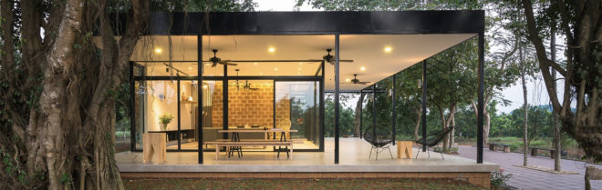 Nguyen Huy Hai, Do Van Thoan, Nguyen Ngoc Quynh, Nguyen Dac Nguyen, Nguyen Dang Quang, Ba Vi mountain, green space, solar gain, Mian Farm Cottage, Idee Architects,