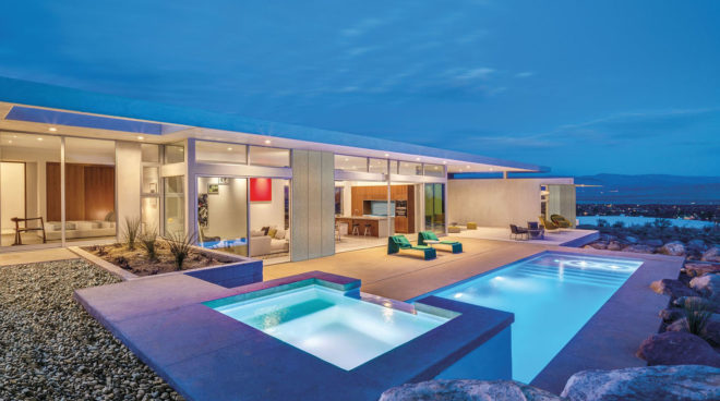 Beadle House, o2 House, o2 Architecture, Better Built, mid-century modern, Palm Springs, Arizona, solar power, natural ventilation, green architecture, cantilever